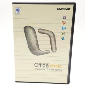 Microsoft Office Mac Student And Teacher‎ Edition 2004 Word Powerpoint Excel